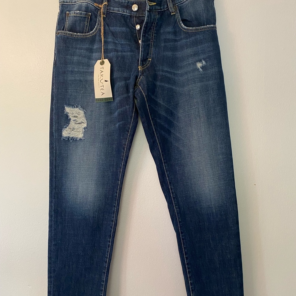 Made in ITALY Designer Jeans men's size 34 /28TAKUTEA Cook Witi MSRP €140